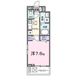 エスペランサ別府の物件間取画像